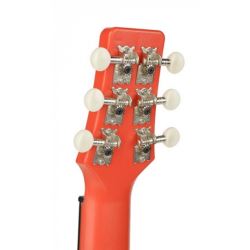 Korala PUG-40-RD guitarlele z poliwęglanu, red